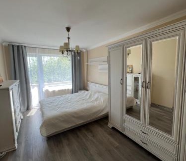 Bolderaja Apartment | Moderns, gaišs, plašs! A+ 3 istabu dzīvoklis