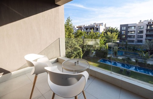 New Cairo Apartment | Monochrome - 3 Bedroom - Garden View - FF