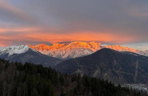 Plateau-d'Assy Apartment | Mont Blanc view on a 40m2 Terrace