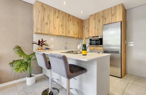 Three Anchor Bay Apartment | Montclaire Sea Point Studio with Lions Head Views