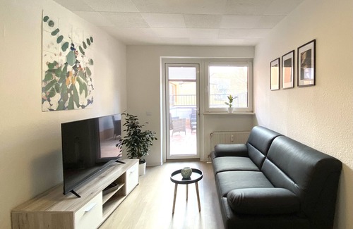 Aschersleben Apartment | ★ Monteur-Apartment up to 2 pers. ✔Balcony✔Grill✔Wifi✔NETFLIX