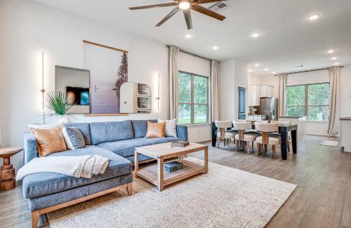 Montgomery House | Montgomery Home with Pond Access, Fire Pit and More!