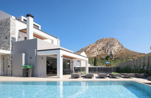 Lefkogeia Villa | Monti Luxury Villa, with Heated Pool & Hot Tub