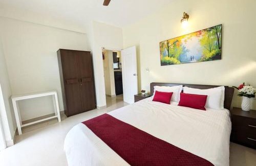 Colva Apartment | Moon Bliss 1BHK, 5 min walk to Colva Beach