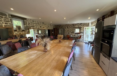 Le Gast House | Moulin du Gast 35 people: unusual housing,jacuzzi sauna billiards