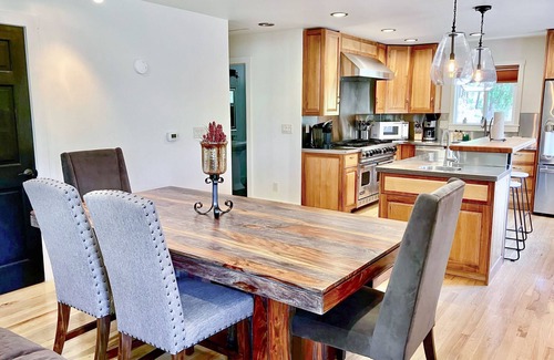 Hermosa House | Mountain-view home in great location with walk-out apt, 2 kitchens, & W/D