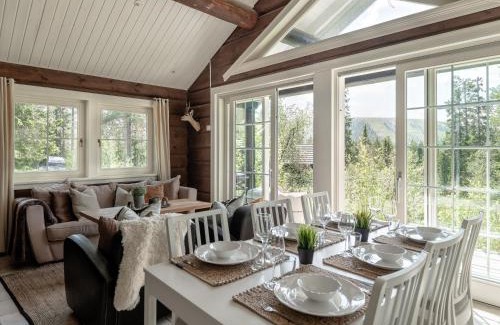 Stoten House | Mysig timmerstuga med utsikt över Tandådalens anläggningar