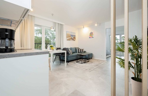Miedzywodzie Apartment | Na Wydmach B32 | Bright Apartment | 1 Bedroom