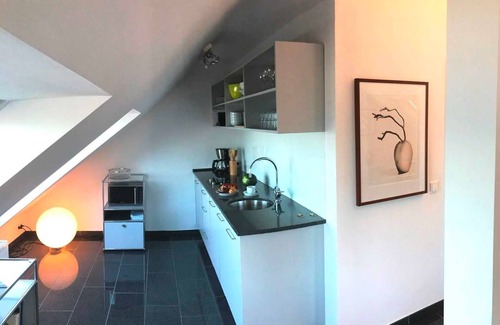 Helgoland Apartment | Nautilus Suite, 3rd floor, Studio/Loft Lakefront - Dune View Apartments