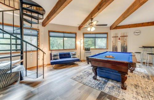 Bracey House | Near Lake Gaston Unique Home with Deck and Fire Pit!