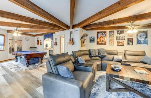 Bracey House | Near Lake Gaston Unique Home with Deck and Fire Pit!