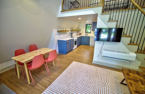 Berwick Cabin | New A-Frame Cabin by Des Moines: Chicory theme