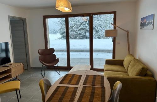 La Feclaz Apartment | NEW ! Altitude 1327 Residence at the foot of the slopes