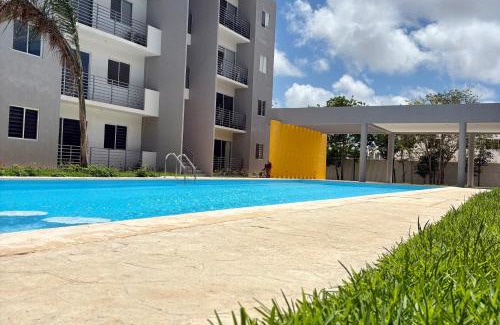 Cancun Apartment | New apartment with 3 bedrooms, for 6 persons & 7 min from Maya train