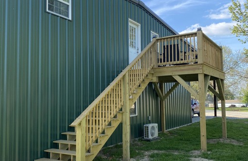 Grove Apartment | New lake view rental on Wolfcreek with boat ramp and lake access across the road