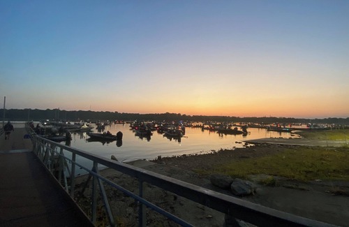 Grove Apartment | New lake view rental on Wolfcreek with boat ramp and lake access across the road