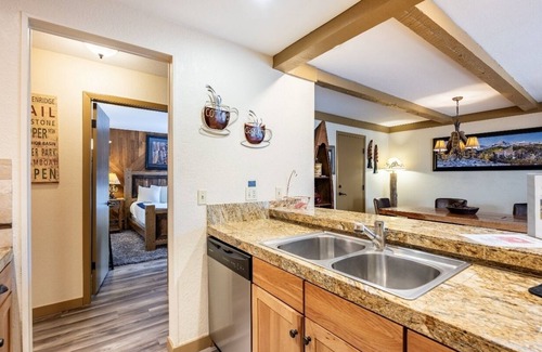 Historic District Condo | New Listing! Downtown with views, pool and hot tub! Welcome to LongBranch 111