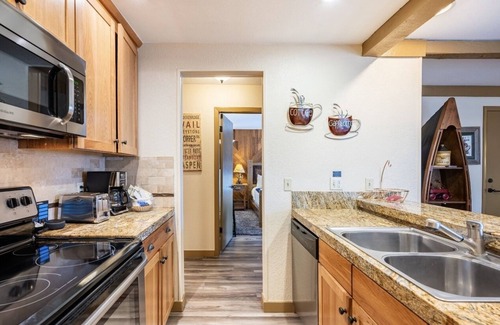 Historic District Condo | New Listing! Downtown with views, pool and hot tub! Welcome to LongBranch 111