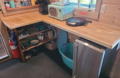 Greenville Apartment | New! Robin's Nest - Cute Lakefront Tiny House! Includes lake access!