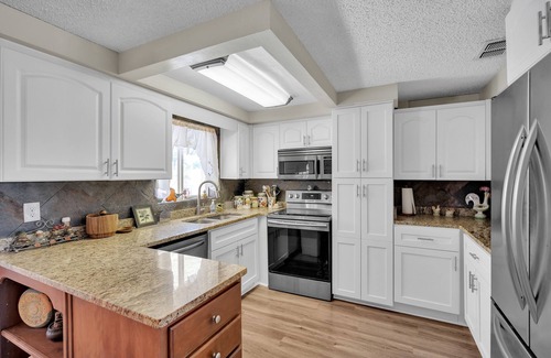 Sea Ranch On The Gulf House | NEW! Waterfront Escape with Private Pool & Gulf Access