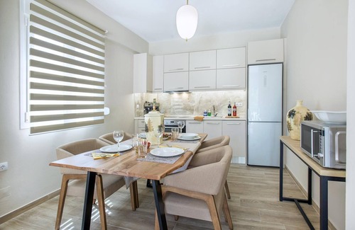 Ag. Georgios Villa | Newly Built 2-Bedroom Villa, A/C, Private Pool, 5 mins walk to Restaurants & Beach in Agios Georgios