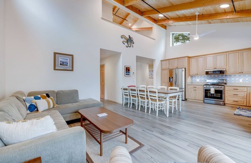 Cleone House | Newly built home near beach with deck, large yard, WiFi, & ping-pong - dogs OK