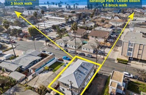 Ocean Beach Apartment | Newly Renovated 3BR Modern Apt in Heart of Ocean Beach