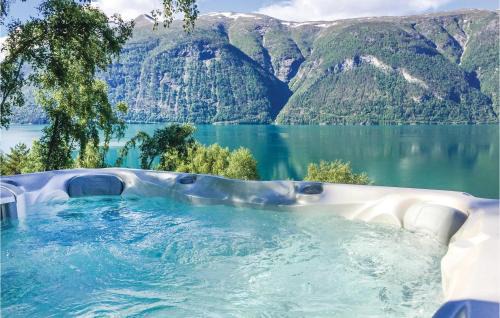 Luster House | Nice Home In Ornes With House Sea View