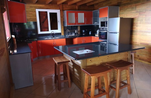 Pointe-Noire House | Nice villa overlooking the Caribbean Sea.