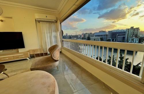 Zamalek Apartment | Nile view Zamalek Abuelfeda's Three bedrooms