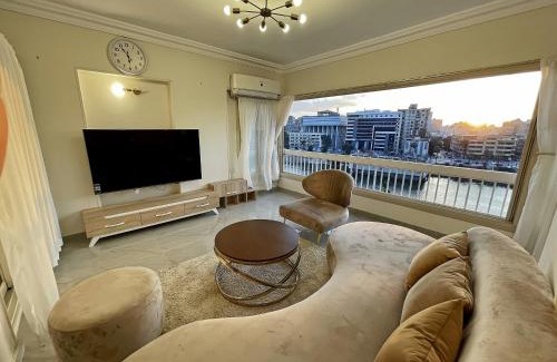 Zamalek Apartment | Nile view Zamalek Abuelfeda's Three bedrooms