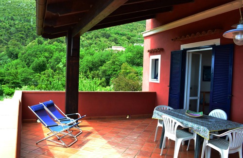 Maratea House | Nina's houses - Large terrace overlooking the sea