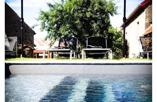 Peyrat-la-Noniere House | Nonpareil: 4-star holiday home for 10 people, swimming pool, Spa in La Mazère