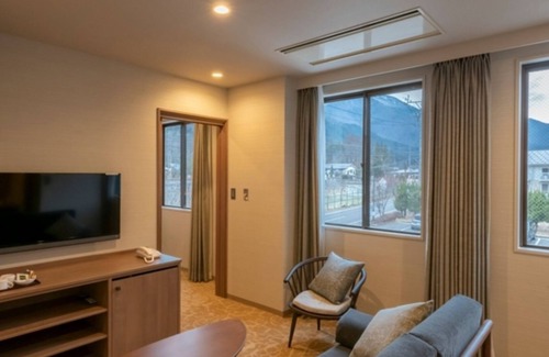 Omachi Hotel | Nonsmoking Deluxe Twin Room | Room without meals/Omachi Nagano