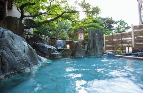 Onsen Hotel | Nonsmoking ECO consecutive stay with 2 meals included Japanesestyle room 10 tatami mats/Awara Fukui