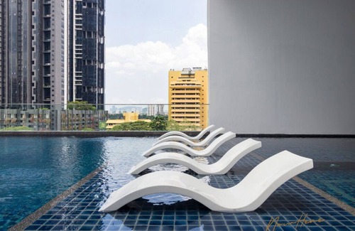 Kuala Lumpur Apartment | [NowHere] 2 BR 2 BA @ 4 Pax Jalan Ampang Reizz Residences