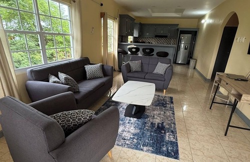 Buccoo Apartment | Oasis Escape | 2 Bdrms, 2 Baths, Washer/Dryer & Breezy Terrace