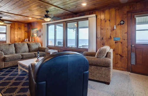 Point Judith House | Ocean Front, Views of Point Judith Lighthouse, A/C