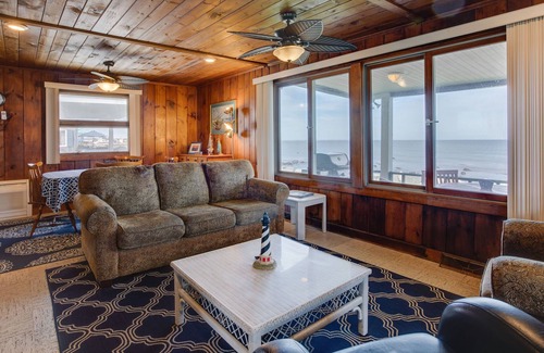 Point Judith House | Ocean Front, Views of Point Judith Lighthouse, A/C