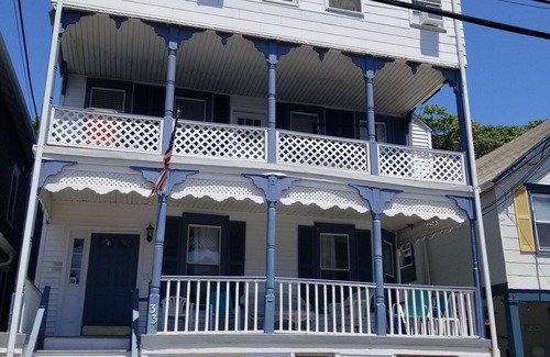 Ocean Grove Condo | Ocean View Spacious Balcony, 3 Minutes to OG Beach, Steps from Asbury Park