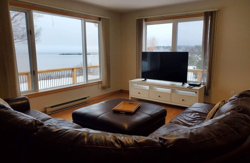 Saint John House | Oceanfront Bungalow on the Bay. 3 Bed 2 Bath with a large treed lot.