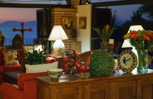 South Shore Hotel Area Villa | Oceanfront Conchas Chinas -Spectacular Hacienda Estate -Chef/Staffed