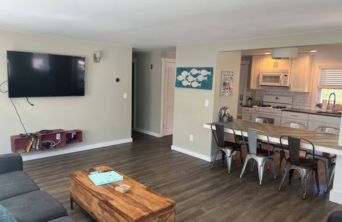 Barnegat Light House | Oceanside Barnegat Light Beach House 3Br/1Ba. Walk to Beach. Downstairsn