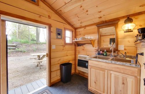 Blissfield Apartment | On-Site Trails to Mohican River Tiny Home Retreat