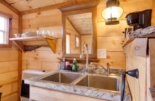 Blissfield Apartment | On-Site Trails to Mohican River Tiny Home Retreat