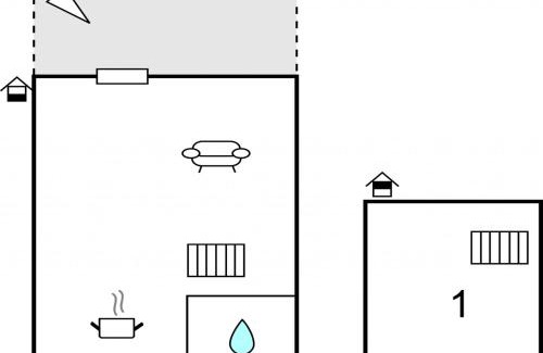 Hasmark Strand House | One-Bedroom Holiday Home In Otterup