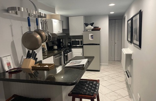 Mid-North District Apartment | One block from Lincoln Park and the zoo