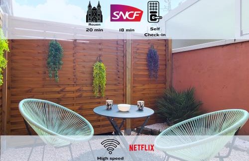 Caudebec-les-Elbeuf Apartment | Oxygen - Lumineux deux-pièces à 20min de Rouen