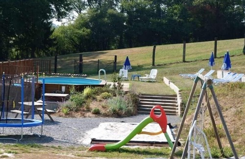 Meilhac House | Périgord-Limousin Natural Park Timber frame house, Swimming pool