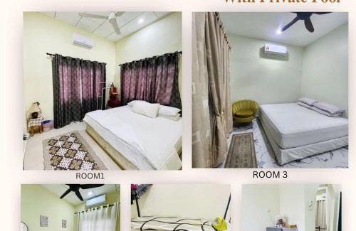 Kampung Sungai Aceh House | Pak Kop Homestay with private pool